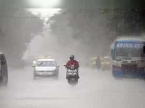 Heavy rain red alert