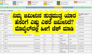 Check land transfer details