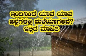 Weather forecast rain alert